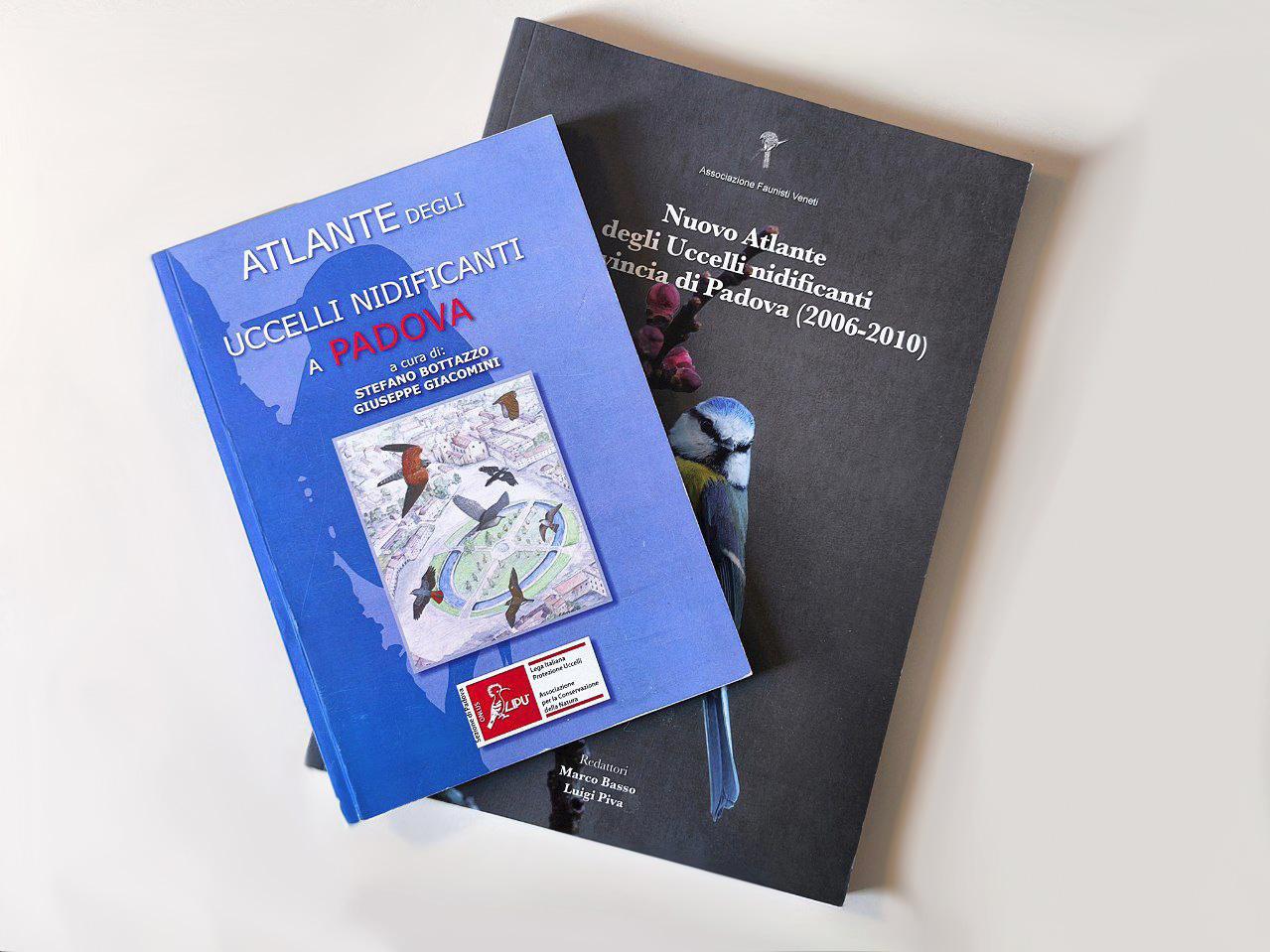 Copertine Atlanti faunistici Lipu Padova